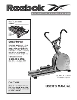 Preview for 1 page of Reebok RBEL68082 User Manual