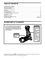 Preview for 2 page of Reebok RBEL78010.3 User Manual