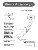 Reebok RBEL99020 User Manual preview