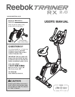 Reebok RBEX13010.1 Manual preview