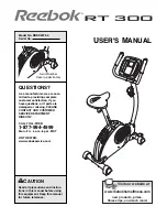 Reebok RBEX2976.0 User Manual preview