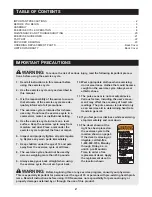 Preview for 2 page of Reebok RBEX59020 User Manual