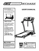 Reebok RBTL09501 User Manual preview