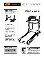 Reebok RBTL12912 User Manual предпросмотр