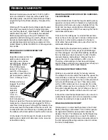 Предварительный просмотр 25 страницы Reebok RBTL12912 User Manual