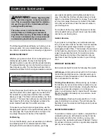 Предварительный просмотр 27 страницы Reebok RBTL12912 User Manual