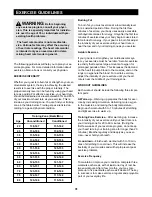 Предварительный просмотр 31 страницы Reebok RBTL14500 User Manual