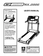 Предварительный просмотр 1 страницы Reebok RBTL14911 User Manual