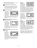 Preview for 12 page of Reebok RL 545 User Manual