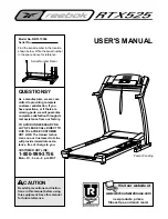 Reebok Rtx525 User Manual preview