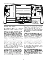 Предварительный просмотр 8 страницы Reebok RX 1000 User Manual