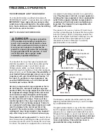 Предварительный просмотр 8 страницы Reebok RX 6200 User Manual