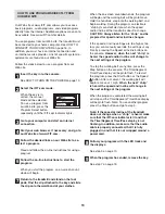 Предварительный просмотр 19 страницы Reebok RX 6200 User Manual