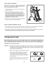 Предварительный просмотр 24 страницы Reebok RX 820 User Manual