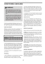 Предварительный просмотр 27 страницы Reebok RX 820 User Manual