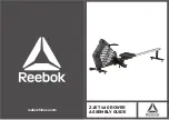 Reebok ZJET 460 ROWER Assembly Manual preview