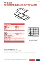 Reece Franke FRG302S1 Manual preview