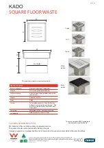 Preview for 1 page of Reece KADO Cirque Quick Start Manual