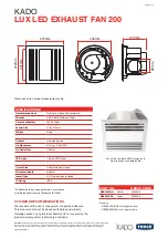 Reece KADO REX200WHL Installation Instructions preview