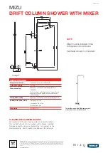 Reece Mizu Technical Manual preview