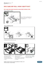 Предварительный просмотр 4 страницы Reece OMVIVO NEO SLIMLINE WALL HUNG VANITY UNIT Assembly Instructions