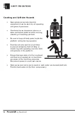 Preview for 14 page of Reechcraft PowerLift PL20 Operators Safety Manual