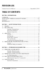 Preview for 4 page of Reechcraft PowerLift PL50 Operators Safety Manual