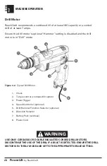 Preview for 28 page of Reechcraft PowerLift PL50 Operators Safety Manual