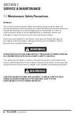 Preview for 48 page of Reechcraft PowerLift PL50 Operators Safety Manual