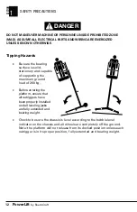 Preview for 12 page of Reechcraft PowerLift PL53 Operators Safety Manual