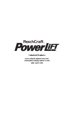 Предварительный просмотр 60 страницы Reechcraft PowerLift PL60 Operators Safety Manual