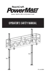 Reechcraft PowerMast Series Operators Safety Manual предпросмотр