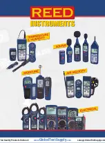 Предварительный просмотр 12 страницы Reed Instruments 800837000651 Instruction Manual