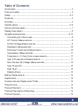 Предварительный просмотр 2 страницы Reed Instruments 800837001276 Instruction Manual