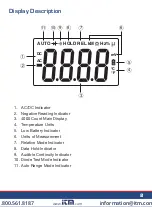 Предварительный просмотр 8 страницы Reed Instruments 800837001276 Instruction Manual