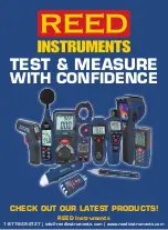 Предварительный просмотр 10 страницы Reed Instruments 800837004321 Instruction Manual