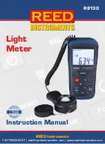 Reed Instruments 800837005373 Instruction Manual предпросмотр