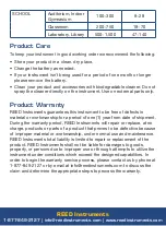 Preview for 10 page of Reed Instruments 800837005373 Instruction Manual