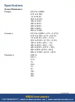 Предварительный просмотр 5 страницы Reed Instruments 800837005953 Instruction Manual