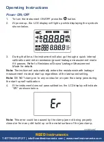 Предварительный просмотр 8 страницы Reed Instruments 800837005953 Instruction Manual