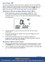 Предварительный просмотр 9 страницы Reed Instruments 800837005953 Instruction Manual