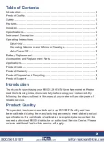 Предварительный просмотр 2 страницы Reed Instruments LM-81AM Instruction Manual