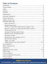 Предварительный просмотр 2 страницы Reed Instruments R2320 Instruction Manual