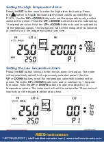 Предварительный просмотр 11 страницы Reed Instruments R2320 Instruction Manual