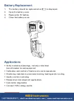 Предварительный просмотр 15 страницы Reed Instruments R2320 Instruction Manual