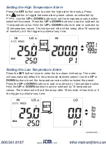 Предварительный просмотр 11 страницы Reed Instruments R2330 Instruction Manual