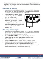 Предварительный просмотр 11 страницы Reed Instruments R2810 Instruction Manual