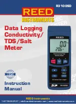 Reed Instruments R3100SD Instruction Manual preview