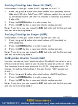 Preview for 13 page of Reed Instruments R3100SD Instruction Manual