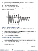 Предварительный просмотр 13 страницы Reed Instruments R5055 Instruction Manual